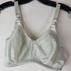 BALI COOL COMFORT fabric BRA‎ classic support 3372 Mint Green 36D Wirefree